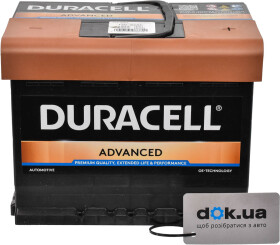 Аккумулятор Duracell 6 CT-62-R Advanced DA62H