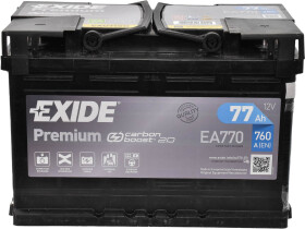 Аккумулятор Exide 6 CT-77-R Premium EA770