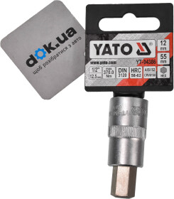 Торцева голова з битою Yato YT-04386 H 12 1/2