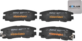 Тормозные колодки Nisshinbo NP3013