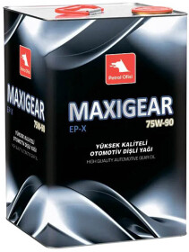 Трансмиссионное масло Petrol Ofisi Maxigear EP-X GL-5 MT-1 75W-90 синтетическое