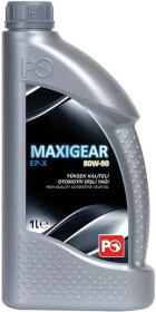 Трансмиссионное масло Petrol Ofisi Maxigear EP-X GL-5 MT-1 80W-90 синтетическое