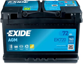 Акумулятор Exide 6 CT-72-R AGM EK720