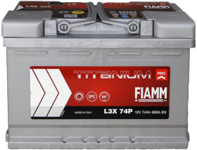 Акумулятор Fiamm 6 CT-74-L Titanium Pro 7905155