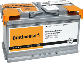 Аккумулятор Continental 6 CT-80-R AGM Start Stop 2800012007280
