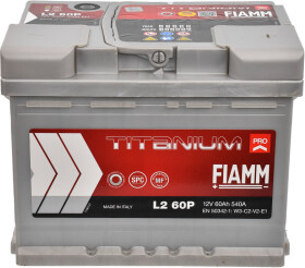 Аккумулятор Fiamm 6 CT-60-R Titanium Pro L2-60P
