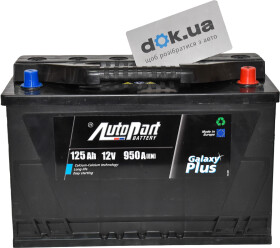 Аккумулятор AutoParts 6 CT-125-R Galaxy Plus ARL125P00