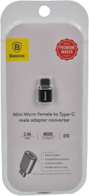Переходник Baseus CAMOTG-01 Micro USB - USB type-C