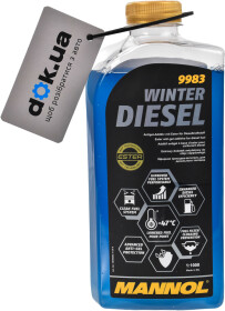 Антигель Mannol Winter Diesel 1000 мл