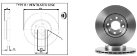 Тормозной диск Applus 61263ap