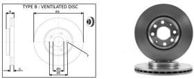 Тормозной диск Applus 61271ap