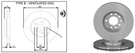 Тормозной диск Applus 61321ap