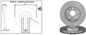 Тормозной диск Applus 61796ap