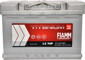 Акумулятор Fiamm 6 CT-74-R Titanium Pro 7905154