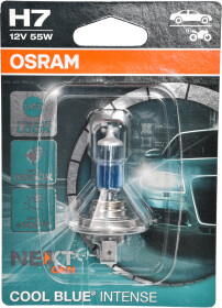 Автолампа Osram Cool Blue Intense (Next Gen) H7 PX26d 55 W світло-блакитна 64210CBN-01B