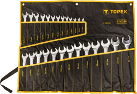 Набір ключів ріжково-накидних Topex 35d763 6-32 мм 26 шт