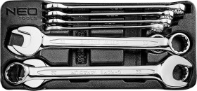 Набір ключів ріжково-накидних Neo Tools 84235 20-32 мм 8 шт