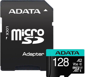 Карта памяти Adata Premier Pro microSDXC 128 ГБ с SD-адаптером