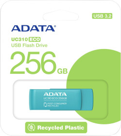 Флешка Adata UC310 Eco Green 256 ГБ