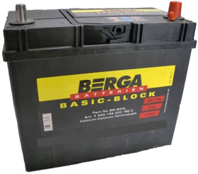 Аккумулятор Berga 6 CT-45-R Basic Block 545155033