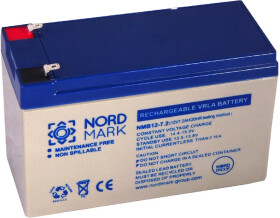 Акумулятор для ДБЖ Nordmark LP12-7 12 V 7 Аг