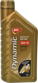 Моторное масло 4T MOL Dynamic Moto Racing 10W-50 синтетическое