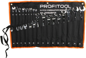 Набір ключів ріжково-накидних Profitool 0x602bp24 6-32 мм 24 шт
