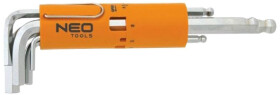Набор ключей шестигранных Neo Tools 09-523 2-10 мм с шарообразным наконечником 8 шт