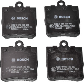 Тормозные колодки Bosch 0 986 495 080