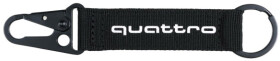 Брелок-ремешок VAG Quattro черный 3182200700