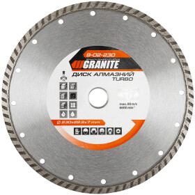 Круг відрізний Granite 9-02-230 230 мм