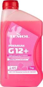 Готовый антифриз TEMOL Premium G12+ розовый -42 °C