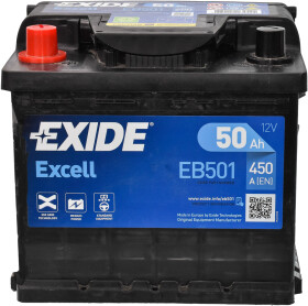 Акумулятор Exide 6 CT-50-L Excell EB501