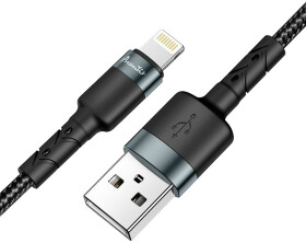 Кабель Avantis AC-46I-BK USB - Apple Lightning 1 м