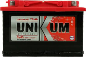 Аккумулятор Unikum 6 CT-75-R 075321099R