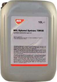 Трансмиссионное масло MOL Hykomol Syntrans GL-4 75W-80 синтетическое