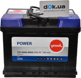 Акумулятор Vesna 6 CT-60-R Power 415262