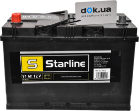 Аккумулятор Starline 6 CT-91-L basl95jl