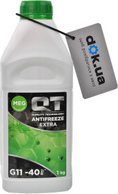 Готовый антифриз QT MEG Extra G11 зеленый -40 °C