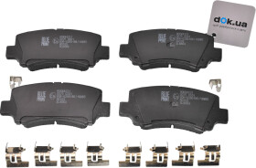 Тормозные колодки Blue Print ADK84221