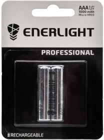 Аккумуляторная батарейка Enerlight Professional 4823093502383 1000 mAh 2 шт
