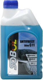 Готовий антифриз Sobol G11 синій -30 °C