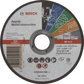 Круг отрезной Bosch 2608602385 125 мм