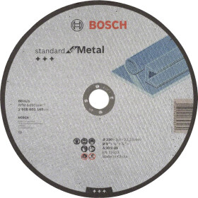 Круг відрізний Bosch Standard for Metal 2608603168 230 мм