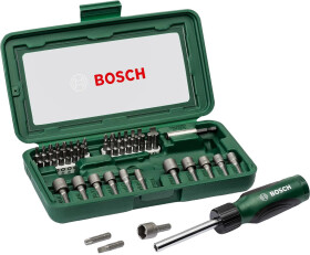 Отвертка реверсивная с набором бит Bosch 2607019504