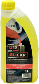 Готовый антифриз GLICAR G12 желтый -35 °C