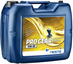 Трансмиссионное масло Neste Pro Gear (ex-Gear S) GL-4 75W-80 синтетическое