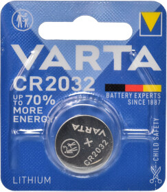 Батарейка Varta 38009 CR2032 3 V 1 шт