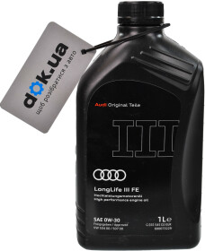 Моторное масло VAG LongLife III FE (Black) 0W-30 синтетическое