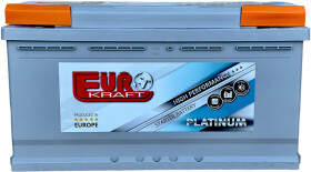 Аккумулятор EUROKRAFT 6 CT-105-R Platinum 00146927